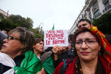 Manifestation à Alger, le 13 décembre 2019.