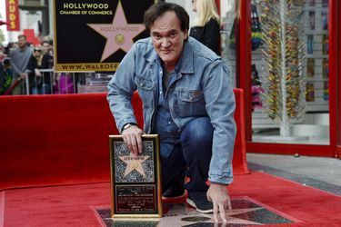 Quentin Tarantino à Los Angeles le 21 décembre 2015