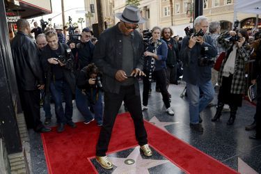 Samuel L. Jackson à Los Angeles le 21 décembre 2015