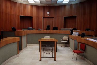 Une salle du tribunal de Caen (Image d&#039;illustration).