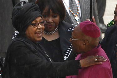 Winnie et Desmond Tutu 