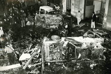 L'attentat de la rue Copernic à Paris.