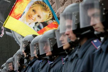 Une manifestation appelant à la libértaion de Ioulia Timochenko, le 23 octobre dernier à Kiev.