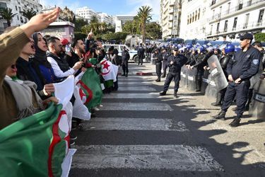 Manifestation à Alger, en Algérie, le 11 décembre 2019.