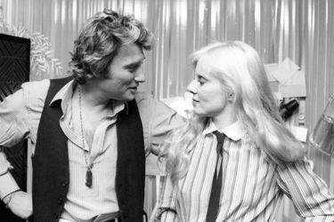 Johnny Hallyday et Sylvie Vartan en 1977
