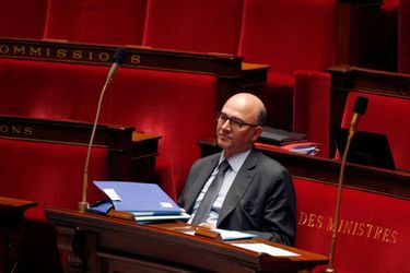 Pierre Moscovici à l'Assemblée, le 22 octobre dernier.