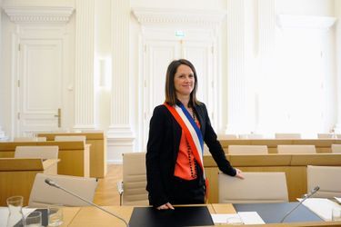 Johanna Rolland, maire de Nantes, en avril 2014.