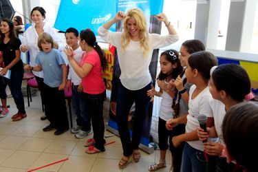 Shakira, en juin 2011 à Jérusalem