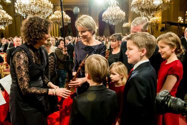 Famille royale belge - Mathilde et Philippe, un concert de Noël en solo