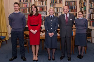 Kate Middleton en photos - Kate, premier lieutenant du prince Philip