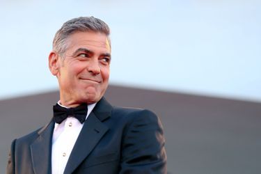 George Clooney à la Biennale de Venise, en septembre dernier.