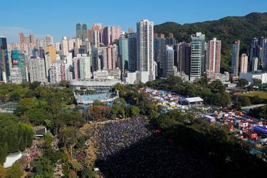 Manifestation à Hong Kong, le 8 décembre 2019.