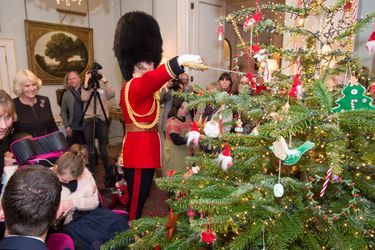 La duchesse de Cornouailles Camilla à Clarence House à Londres, le 15 décembre 2015