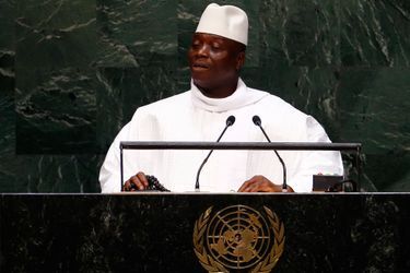 Le président gambien Yahya Jammeh.