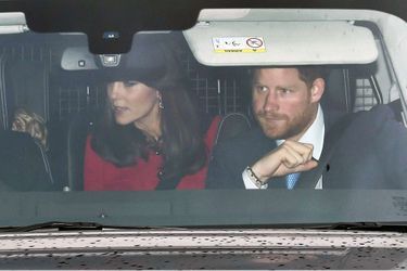 Le prince Harry et la duchesse Cambridge Kate à Londres, le 16 décembre 2015