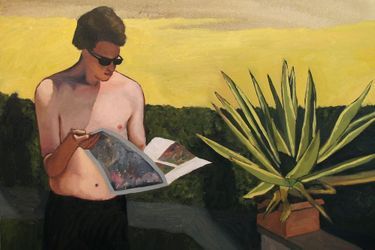 « Le lecteur », de François Malingrëy, 2015.