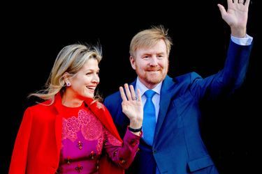 La reine Maxima et le roi Willem-Alexander des Pays-Bas à Amsterdam, le 4 décembre 2019