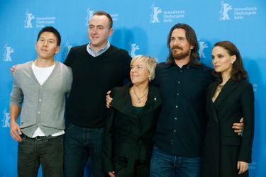Nicolas Gonda (deuxième en partant de la gauche) était aux côtés de Christian Bale et Natalie Portman à Berlin l'an passé.