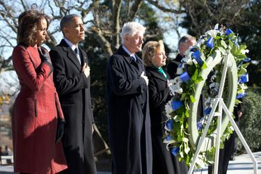 Obama et Clinton, unis pour honorer JFK