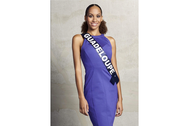 Johanna Delphin, Miss Guadeloupe, 20 ans, a déjà fait forte impression. 