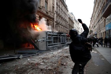 Des incidents ont éclaté jeudi peu avant 16h00 à Paris. 
