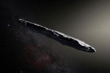 &quot;Oumuamua&quot;, l&#039;astéroïde détecté en octobre 2017 provenant d&#039;un autre système planétaire
