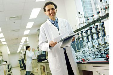 Anthony Atala dans son laboratoire.