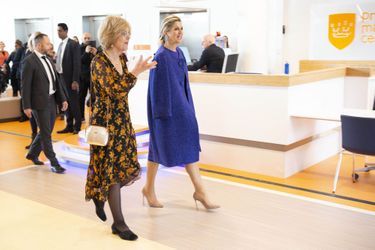 La reine Maxima des Pays-Bas au centre d'oncologie pédiatrique Princesse Maxima d'Utrecht, le 3 décembre 2019