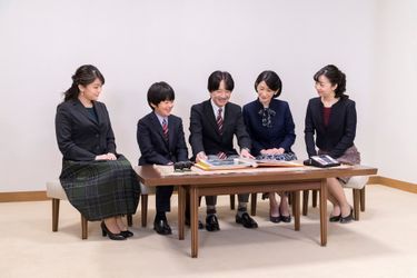 Le prince Fumihito d&#039;Akishino du Japon en famille. Photo réalisée le 15 novembre et diffusée le 30 novembre 2019 pour ses 54 ans