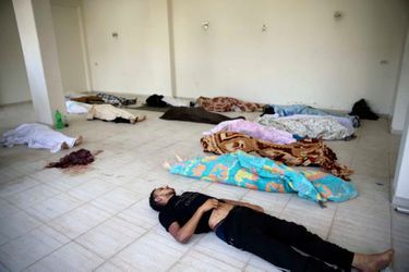 Des victimes de l&#039;attaque du 21 août dans la Ghouta.