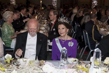La reine Silvia de Suède à Stockholm, le 10 décembre 2017