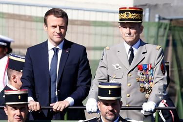 Emmanuel Macron et Pierre de Villiers le 14 juillet dernier.