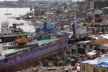 Les ravages du super-typhon Haiyan - Philippines