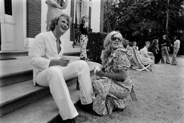 Johnny Hallyday et Sylvie Vartan en 1973.
