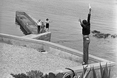 Claude Lelouch apprend qu'il vient de remporter la Palme d'Or, 20 mai 1966