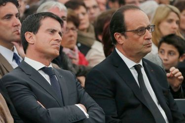 Manuel Valls et François Hollande le 27 octobre dernier.