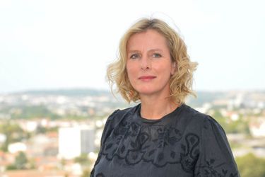 Karin Viard, le 26 août 2017 à Angoulême.