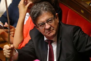 Jean-Luc Mélenchon à l'Assemblée nationale le 26 septembre dernier.