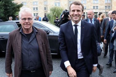 Emmanuel Macron et Daniel Cohn-Bendit à Francfort début octobre.