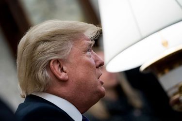 Donald Trump le 19 octobre 2017 à Washington