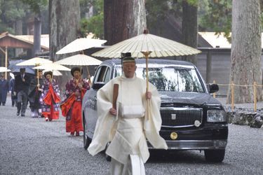L&#039;impératrice Masako du Japon au sanctuaire d&#039;Ise, le 22 novembre 2019