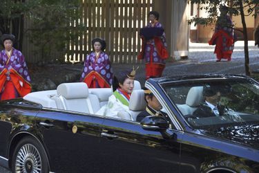 L&#039;impératrice Masako du Japon au sanctuaire d&#039;Ise, le 23 novembre 2019