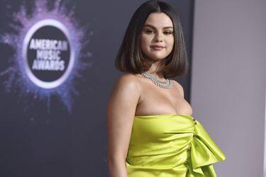 Selena Gomez lors de la cérémonie des American Music Awards dimanche 24 novembre 2019 à Los Angeles. 
