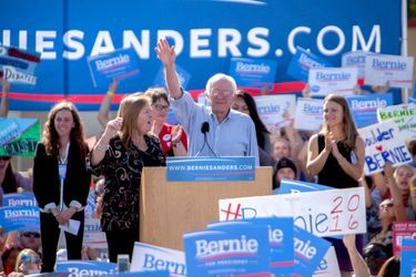Bernie Sanders dans le Colorado le 10 octobre.