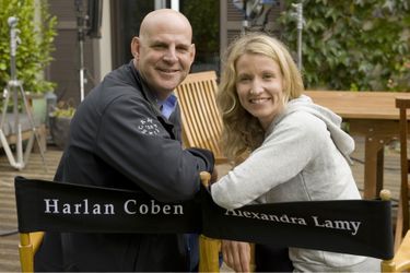 Harlan Coben et Alexandra Lamy. 