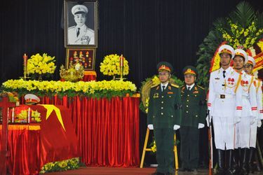 &quot;Il était le général du peuple, il restera toujours dans le coeur du peuple et dans l&#039;histoire&quot;, a déclaré le secrétaire général du Parti communiste au pouvoir, Nguyen Phu Trong.