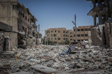 Raqqa, juillet 2017.
