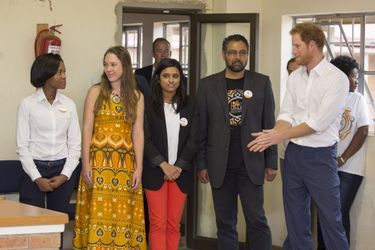 Le prince Harry à Johannesburg, le 3 décembre 2015