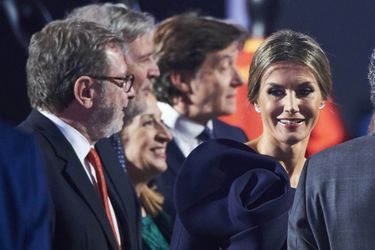 La reine Letizia et le roi Felipe VI d&#039;Espagne à Madrid, le 4 décembre 2017
