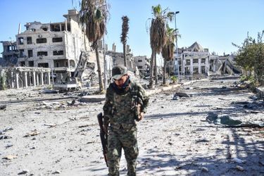 Raqqa, le 18 octobre 2017.